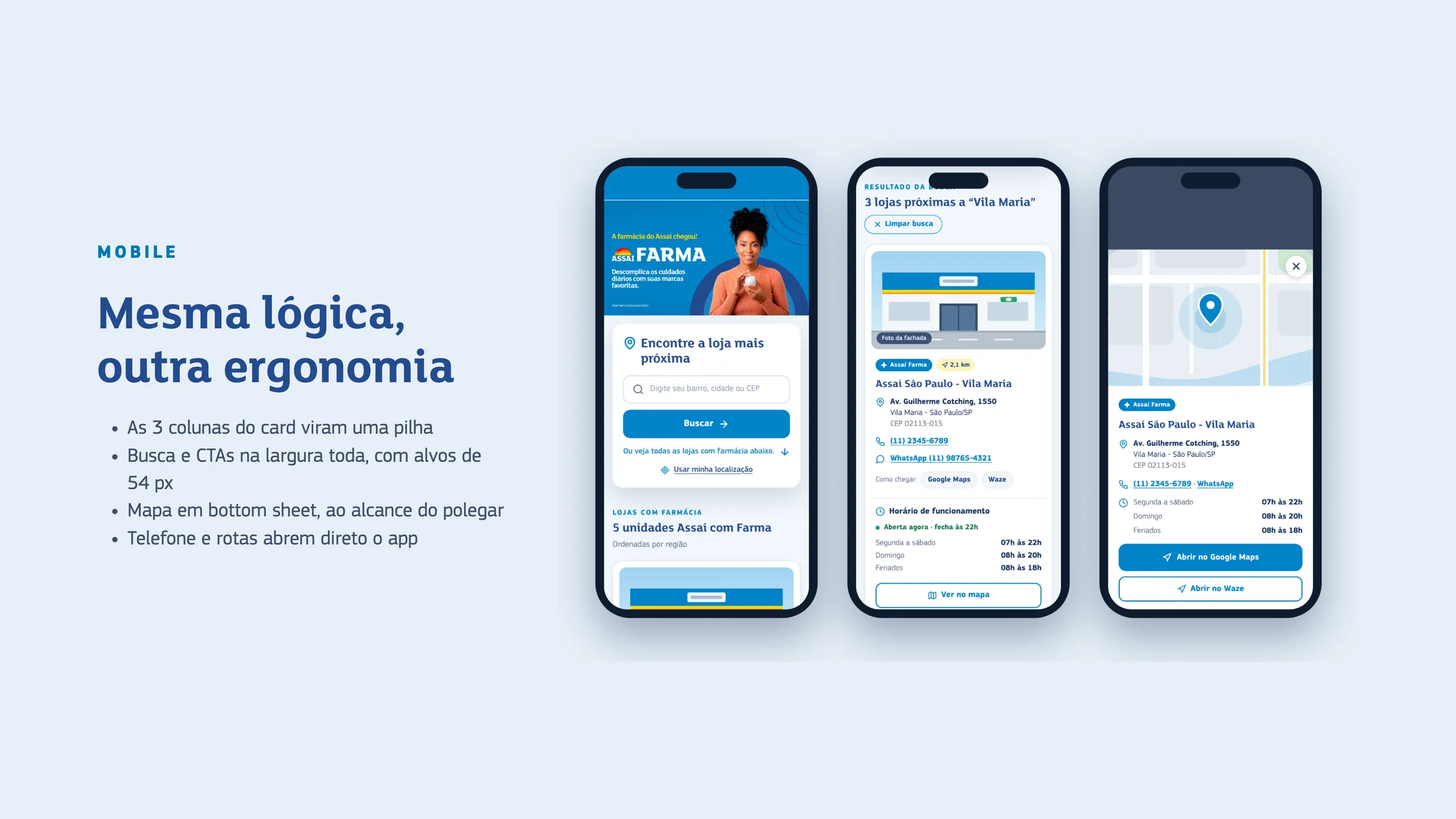 Versão mobile